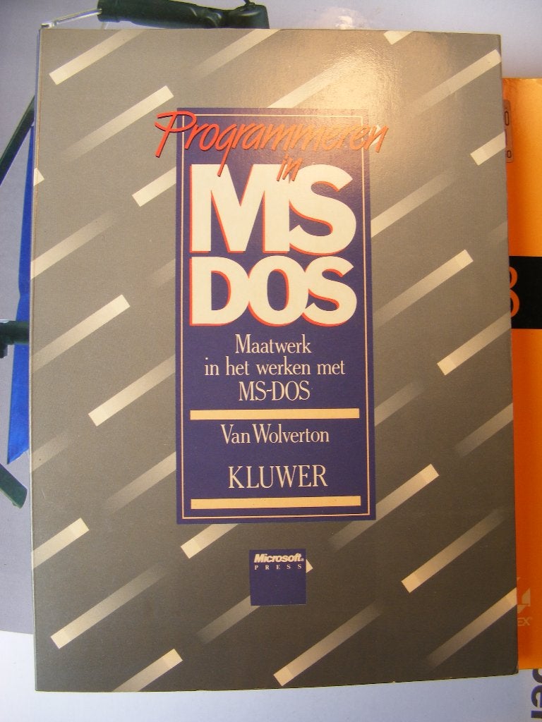 programmeren in ms dos van wolverton, Ophalen of Verzenden