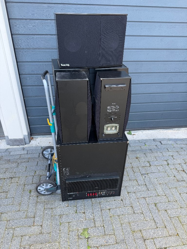 Teufel THX Ultra 2 boxenset, Gebruikt, 70 watt of meer, 5.1-systeem, Overige spelers