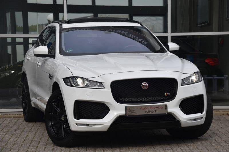 Jaguar F-Pace 3.0 R-Sport AWD 35t Aut. Pano.dak Leder Led Na, Automaat, Gebruikt, Zwart, 2995 cc
