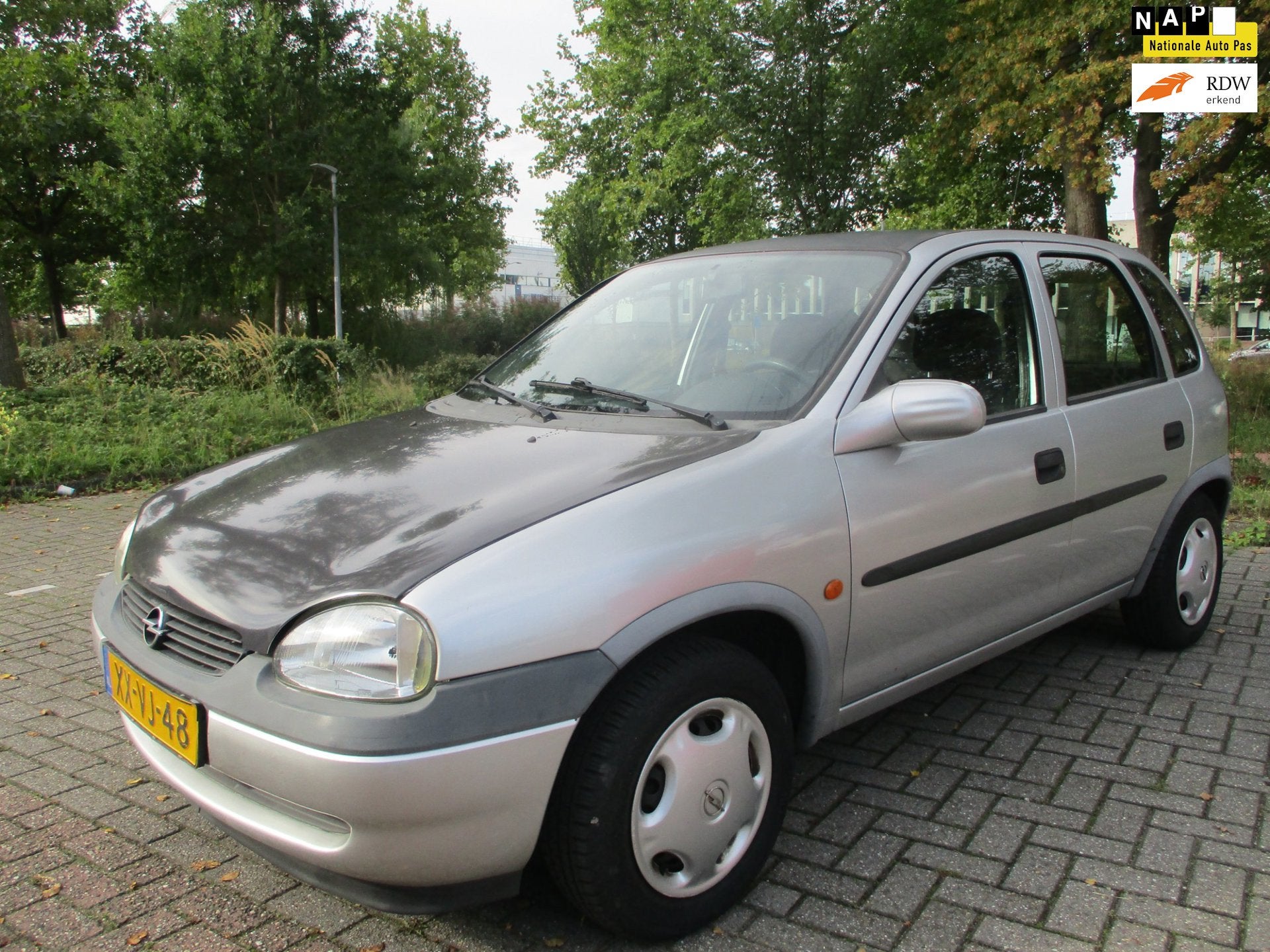 Opel Corsa 1.2i-16V 5 drs Automaat, Gebruikt, 31 €/maand, Origineel Nederlands, Bedrijf