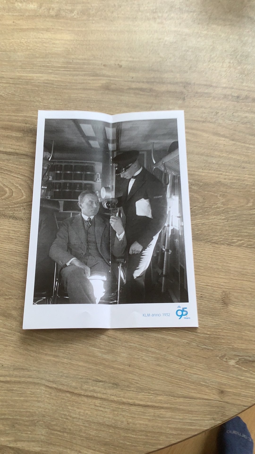 KLM Business Class menukaart “ KLM anno 1932 “, Verzamelen, Ophalen of Verzenden, Zo goed als nieuw, Overige typen