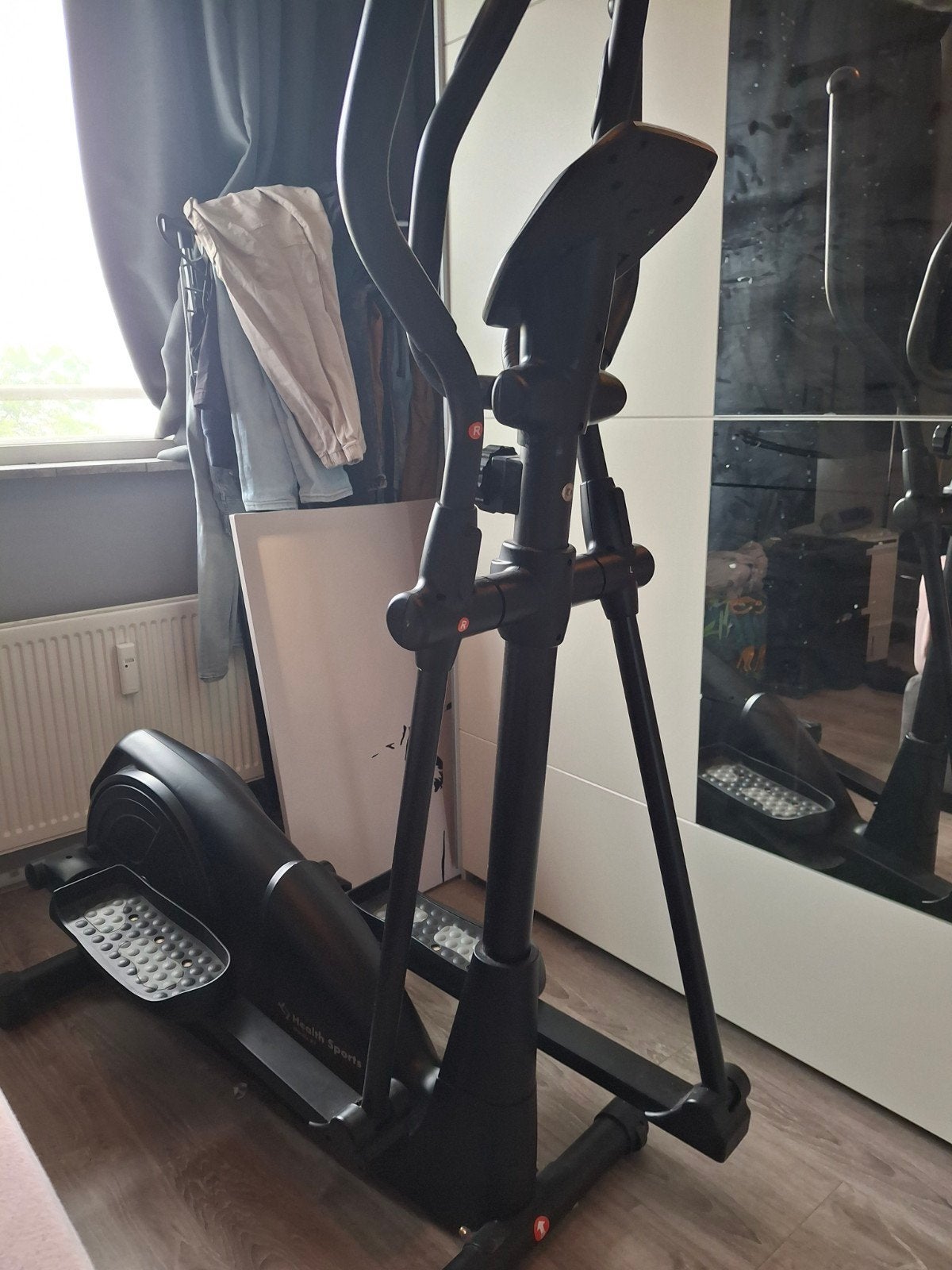 Crosstrainer Hometrainer Health Sports Nordic XT, Ophalen, Zo goed als nieuw, Crosstrainer, Metaal