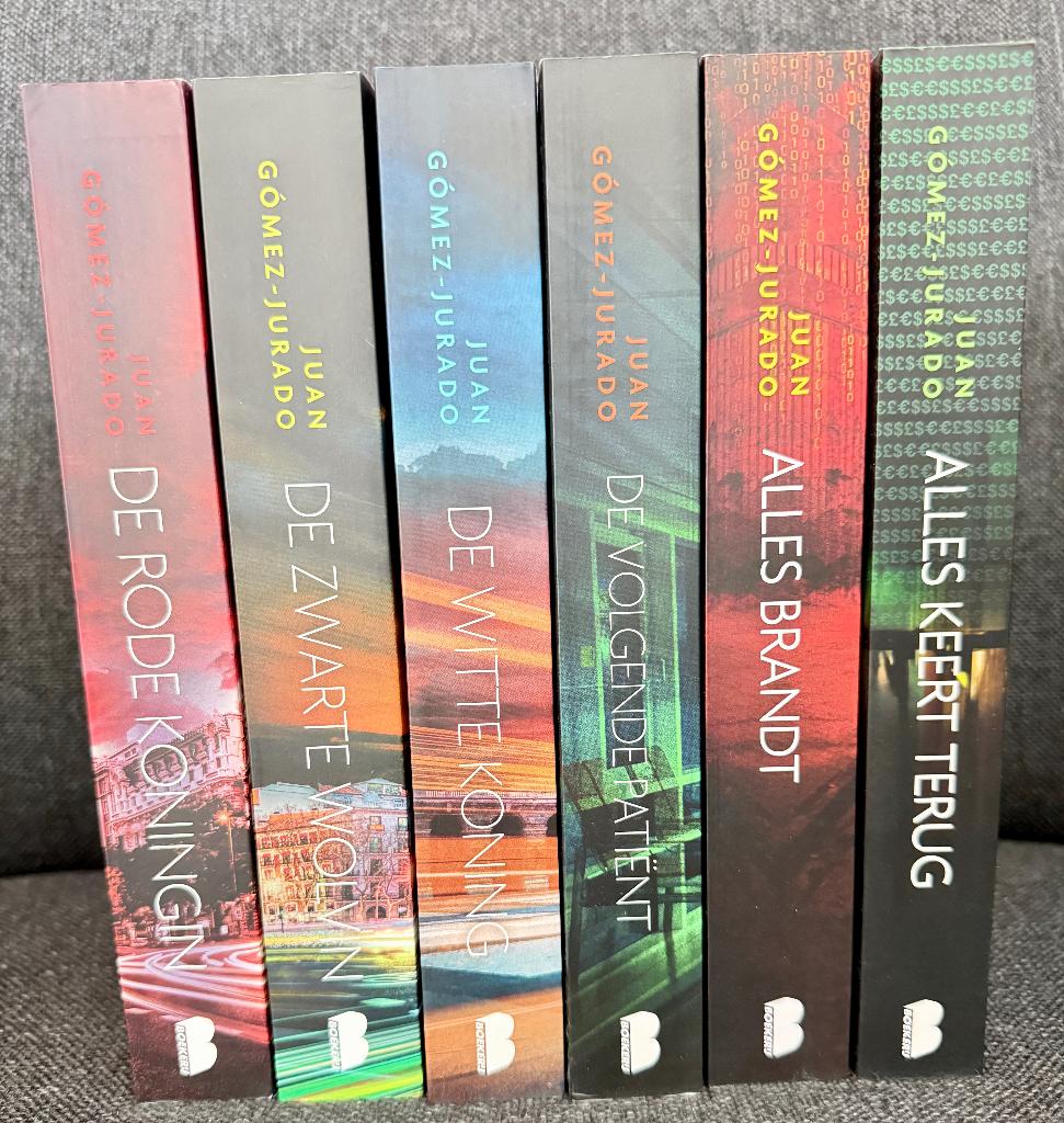 Zes boeken van de Spaanse Juan Gómez-Jurado (complete set), Europa overig, Juan Gomez-Jurado, Nieuw, Ophalen of Verzenden