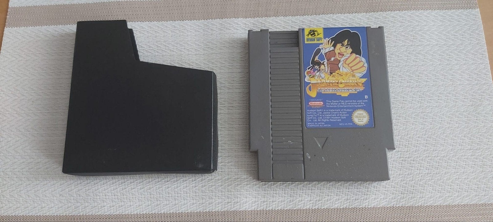 Kung Fu Master NES Game Cartridge met hoesje, Spelcomputers en Games, Games | Nintendo NES, Gebruikt, Vechten, 1 speler, Ophalen of Verzenden