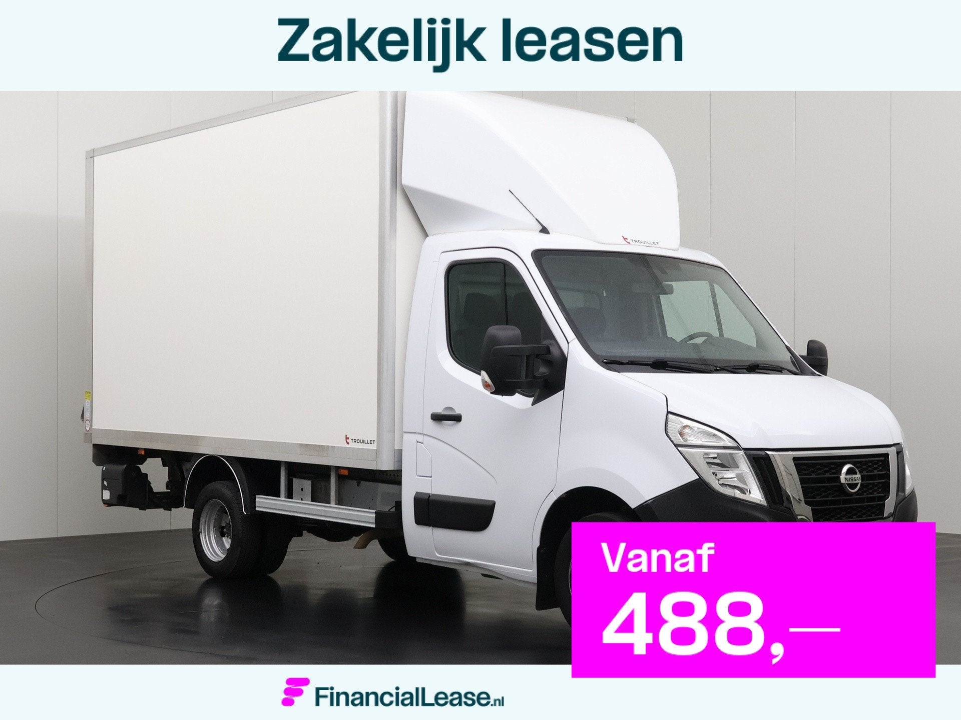 Renault Master 2.3DCI 165PK Dubbellucht Bakwagen+Laadklep |, 2907 kg, Gebruikt, Euro 6, Renault