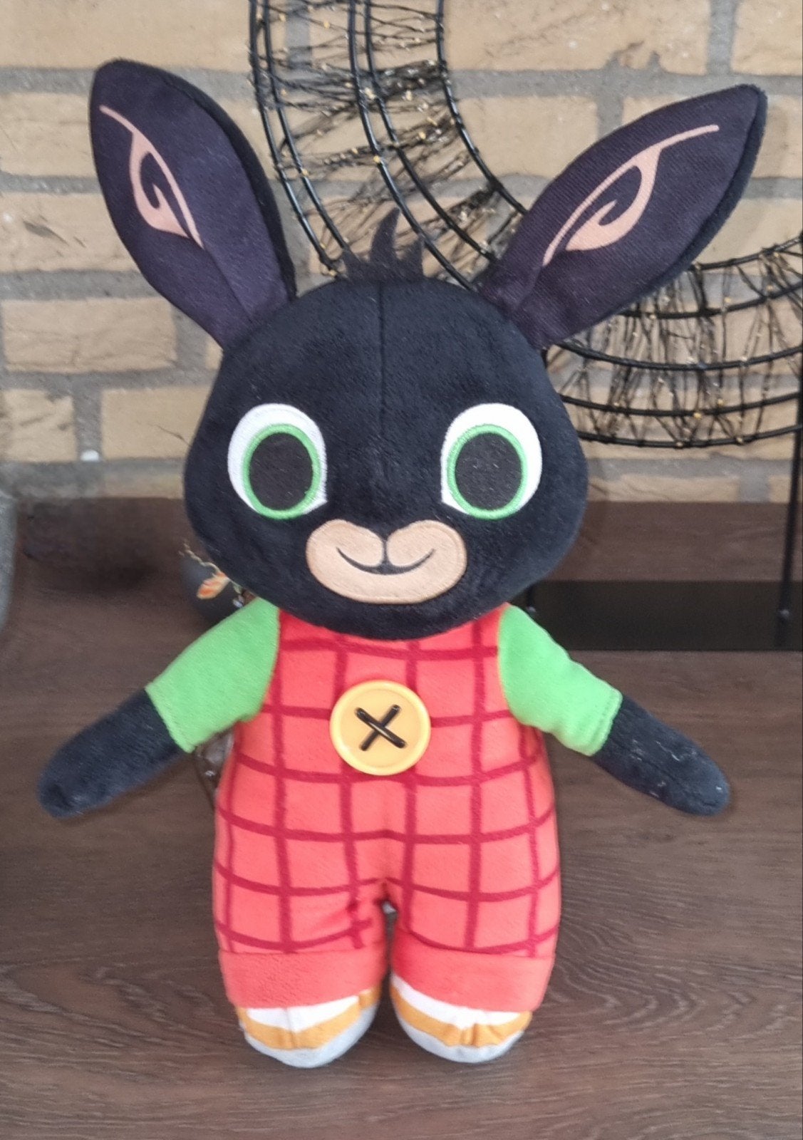 Bing Konijn Knuffel  Zo goed als nieuw, Kinderen en Baby's, Overige merken, Overige karakters, Konijn, Zwart