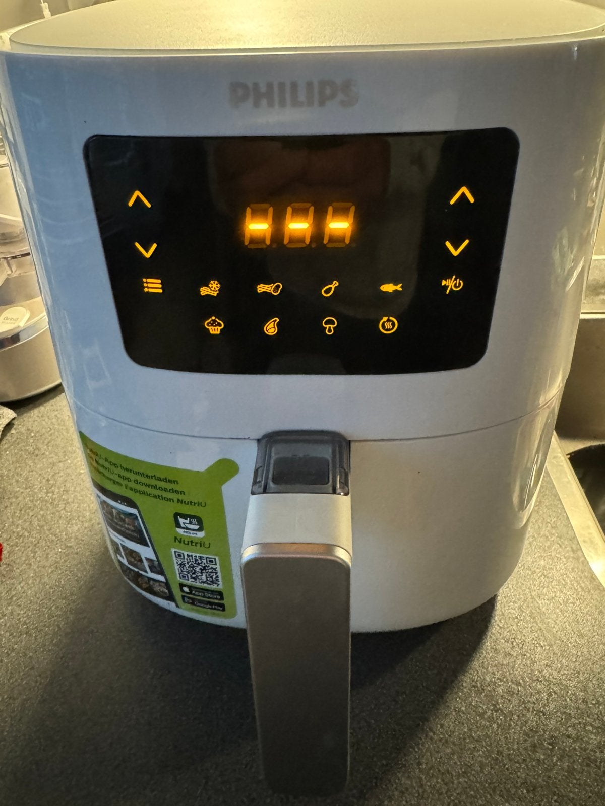 Philips airfryer Essential incl doos zgan, Ophalen of Verzenden, Zo goed als nieuw, Airfryer
