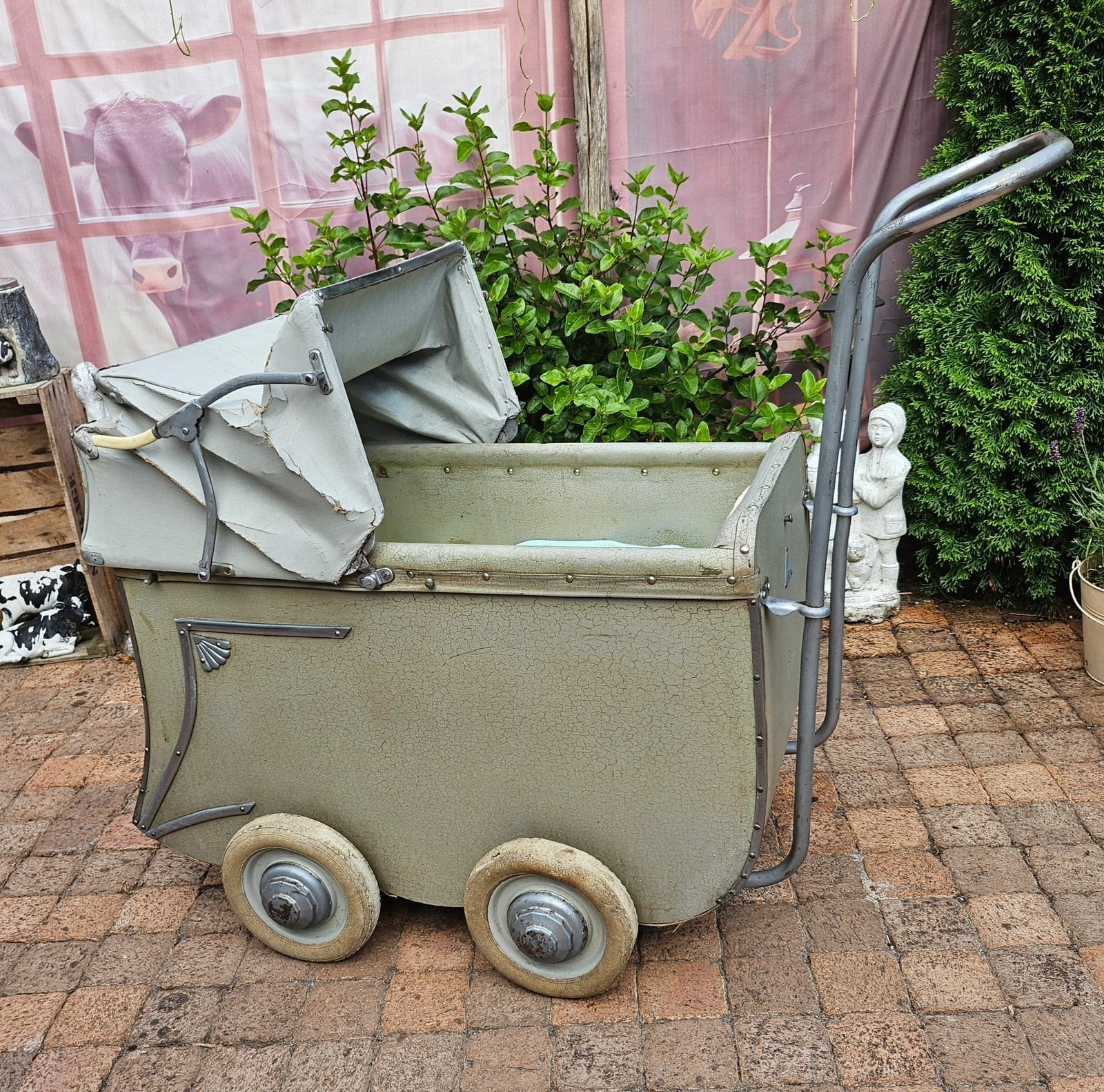 Ouderwetse kinderwagen, Ophalen, Gebruikt, Overige merken