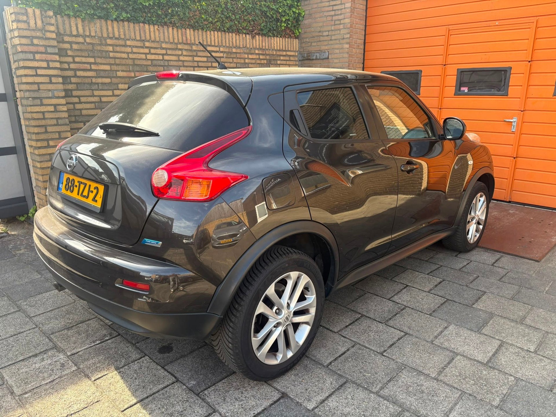 Nissan Juke 1.6 Acenta Eco (NAP), Auto's, Nissan, Voorwielaandrijving, Euro 5, Stof, Zwart