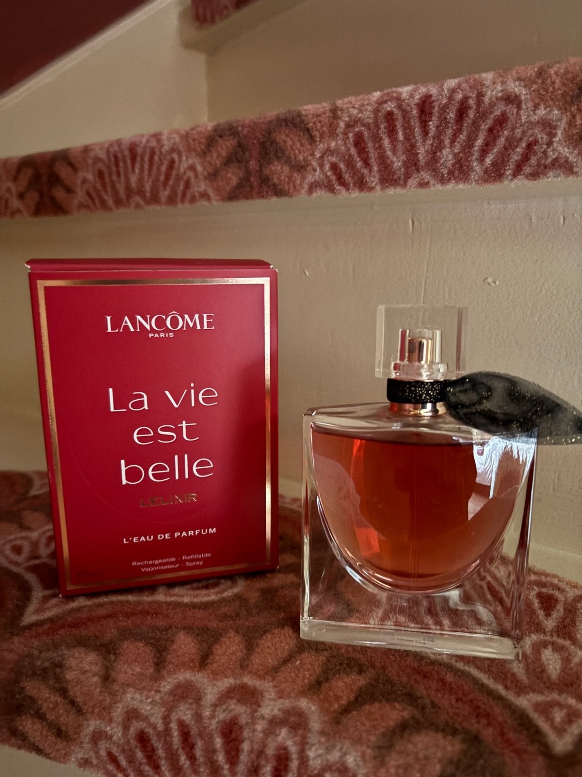 Lancôme La Vie Est Belle L'Elixir Eau de Parfum navulbaar, Ophalen of Verzenden, Zo goed als nieuw