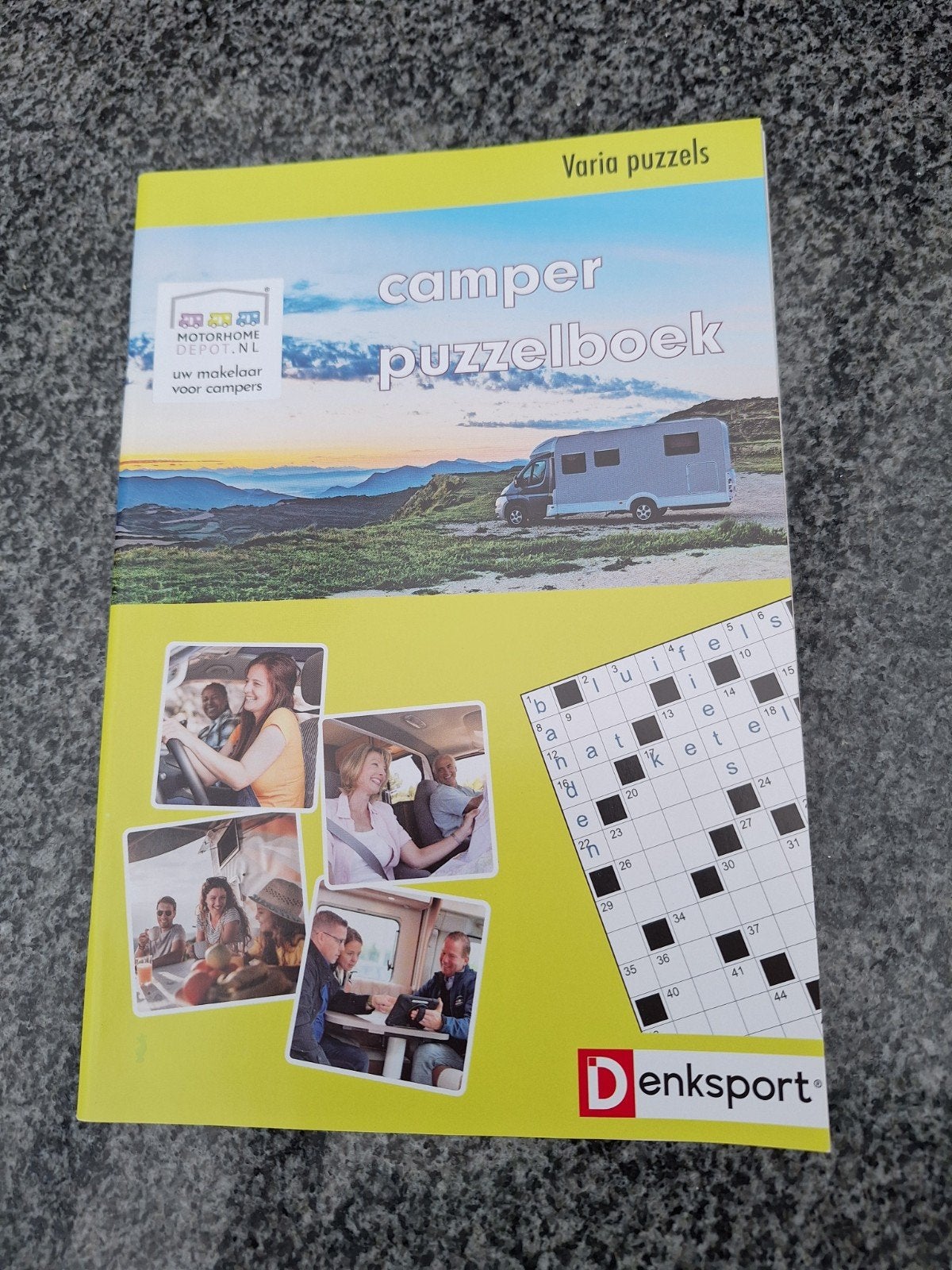 Camper Puzzelboek - Varia Puzzels van Denksport, Ophalen of Verzenden, Nieuw, Puzzelboek