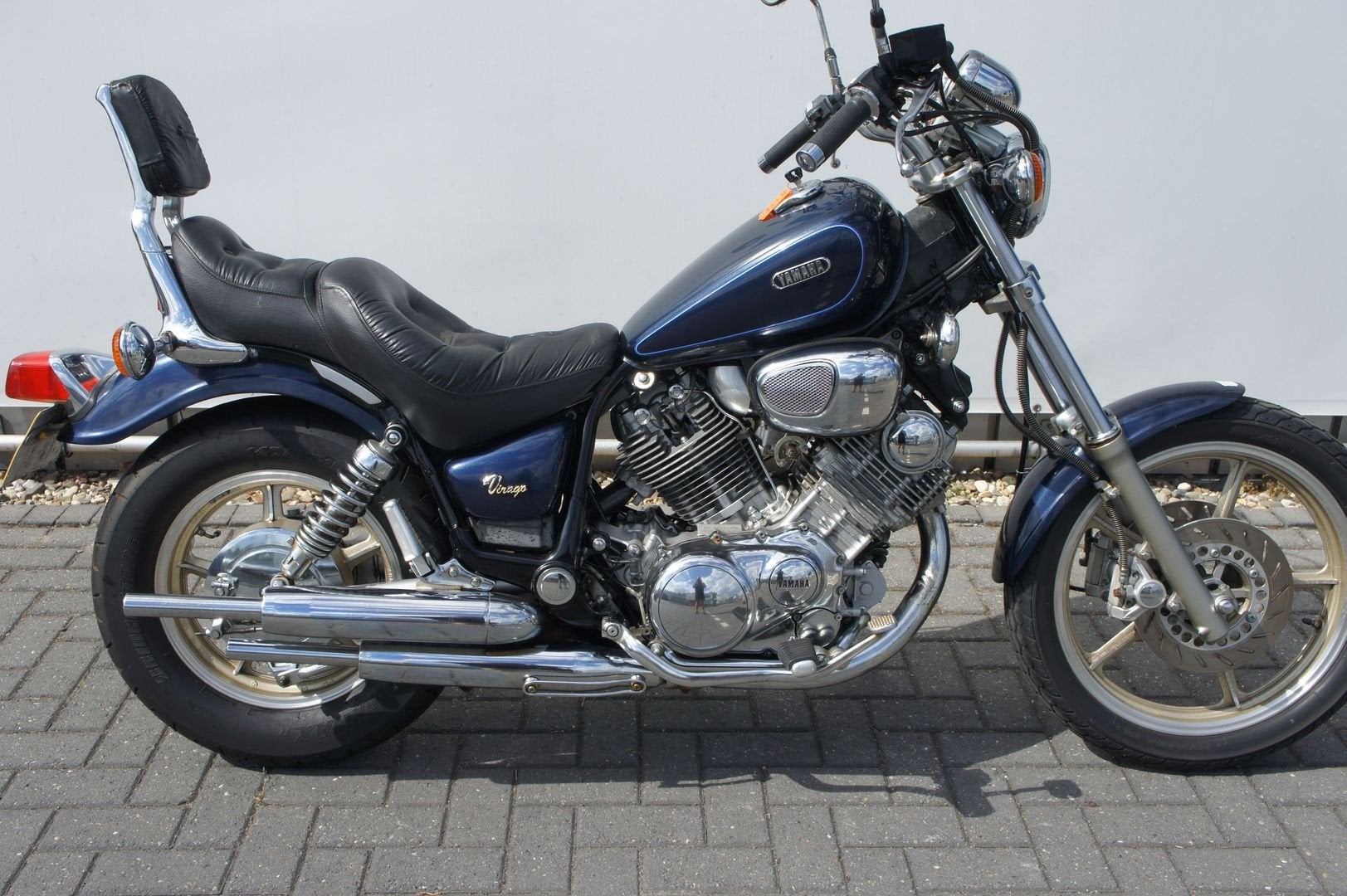 YAMAHA XV 750 VIRAGO (bj 1992) 15,516 km, Motoren, Motoren | Yamaha, 2 cilinders, Bedrijf, Onbekend, 749 cc