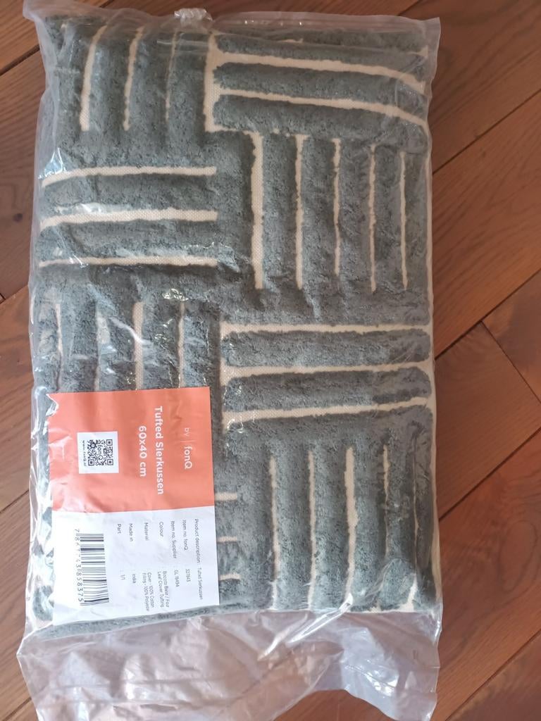 Sierkussen 60x40 Tufted, Ophalen of Verzenden