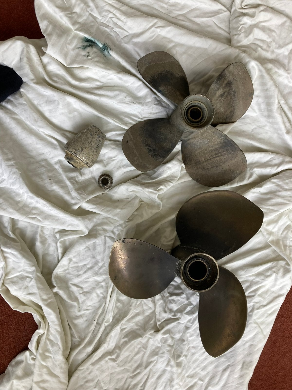 Volvo Penta duo propellor schroef, Ophalen, Gebruikt, Motor en Techniek