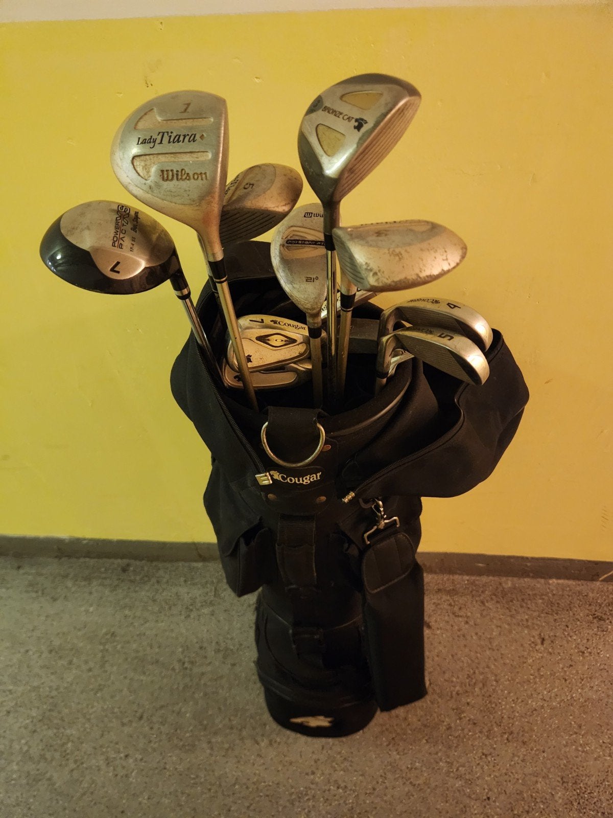 Complete golfset met tas en trolley -  voor beginners, Sport en Fitness, Ophalen, Gebruikt, Set, Overige merken