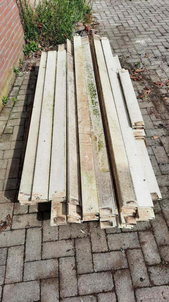 plank / ligger polyester, Tuin en Terras, Ophalen, Gebruikt, 180 tot 250 cm, Planken
