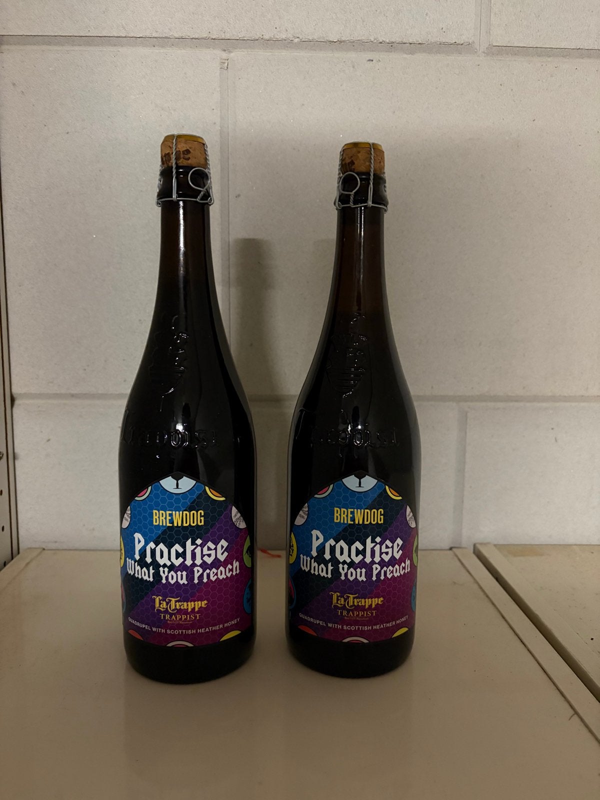 BrewDog Practise What You Preach Trappist Bier (2 flessen), Verzamelen, Ophalen of Verzenden, Nieuw