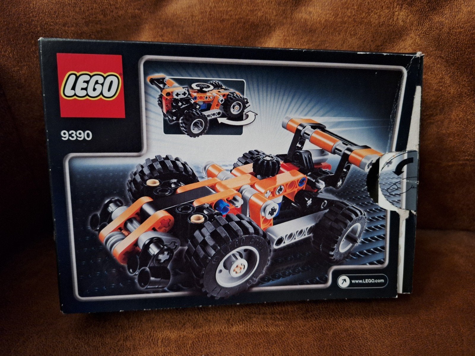 Lego Technic 9390 2 in 1 takelwagen en race auto, Compleet, Lego, Ophalen of Verzenden, Zo goed als nieuw