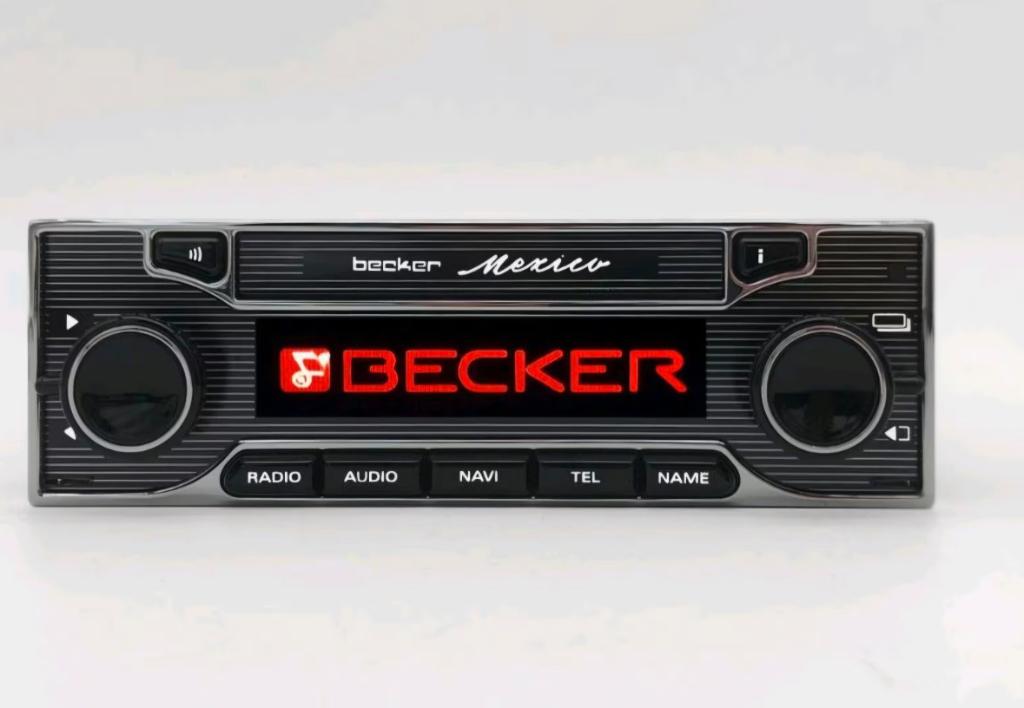 Porsche radio met navigatie becker Mexico 7948 Bluetooth tel, Ophalen, Gebruikt