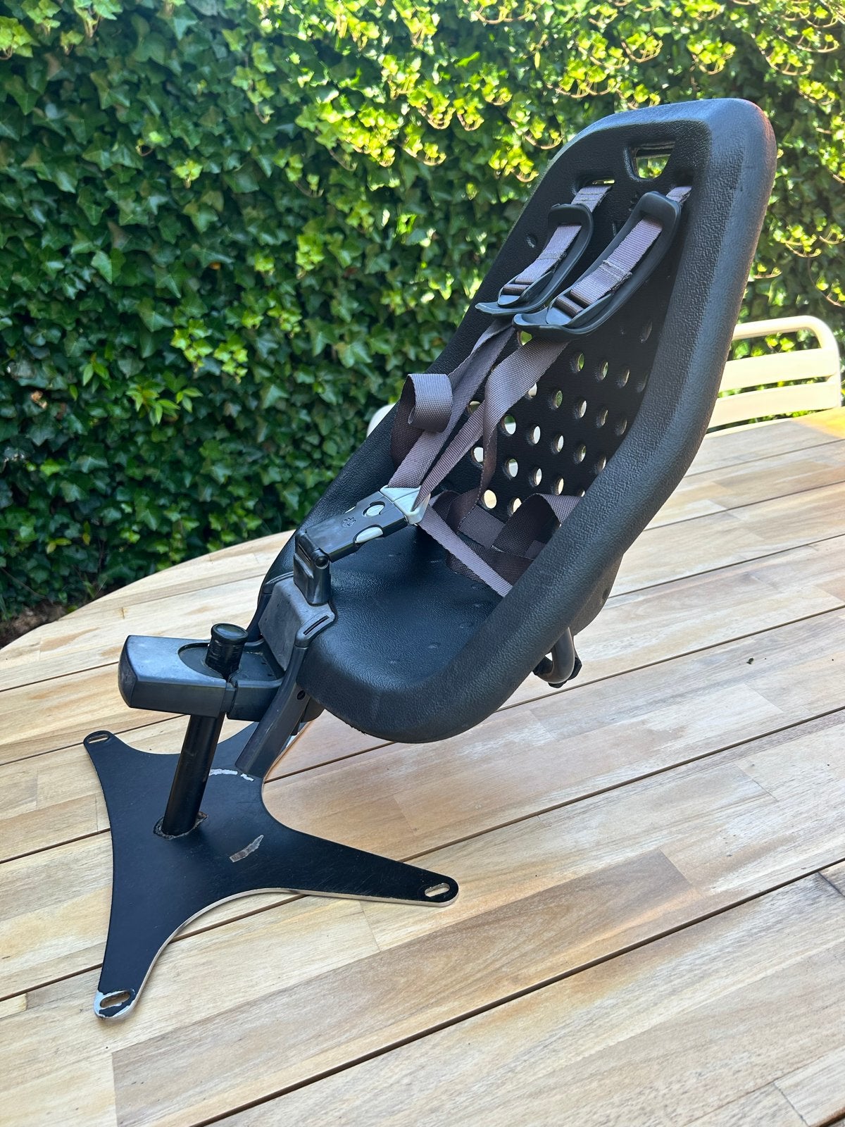 Yepp Mini Fietszitje met Urban Arrow Adapter, Ophalen, Voorzitje, 0 t/m 13 kg, Gebruikt