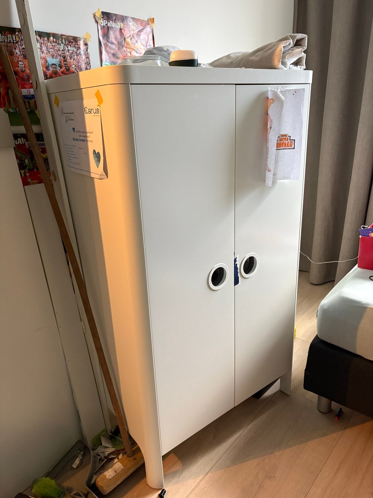 2 stuks Witte kinderkledingkast GRATIS, Huis en Inrichting, Ophalen, Overige materialen, Gebruikt, 50 tot 100 cm