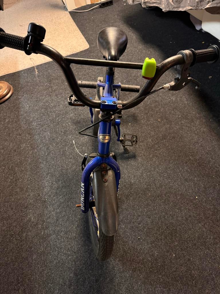Blauwe Duncan Cross BMX kinderfiets, Fietsen en Brommers, Ophalen, Gebruikt