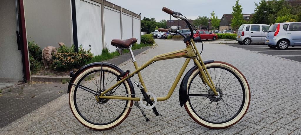 Hawk Hudson Classic - Retro cruiser fiets, Ophalen, Gebruikt, Aluminium, Cruiser