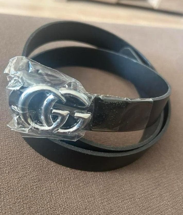Gucci riem buckle belt, Ophalen of Verzenden, Nieuw, Zwart, 80 tot 90 cm