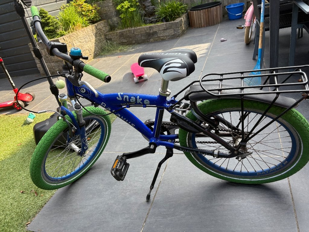 Jongens fiets 18 inch, Fietsen en Brommers, Fietsen | Jongens, Ophalen, Terugtraprem, Gebruikt, Snake