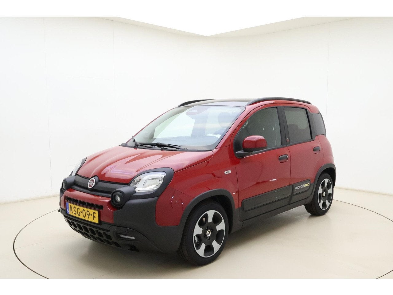 Fiat Pandina 1.0 Cross | NIEUW | Zwart dak | 8 jaar fabrieks, Auto's, Stof, Gebruikt, Overige modellen, Handgeschakeld