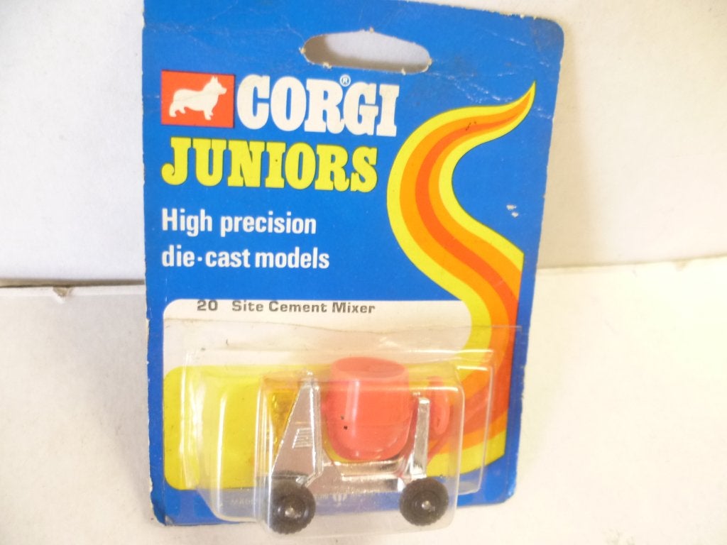 Corgi JR 20 Mettoy 1973 Site Cement Mixer modelauto., Ophalen of Verzenden, Nieuw, Overige typen