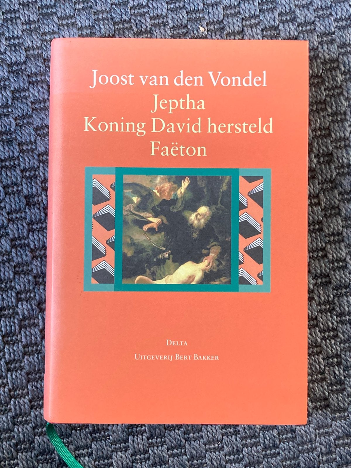 Jeptha, Koning David hersteld, Faeton, Boeken, Ophalen of Verzenden, Zo goed als nieuw, J. van den Vondel