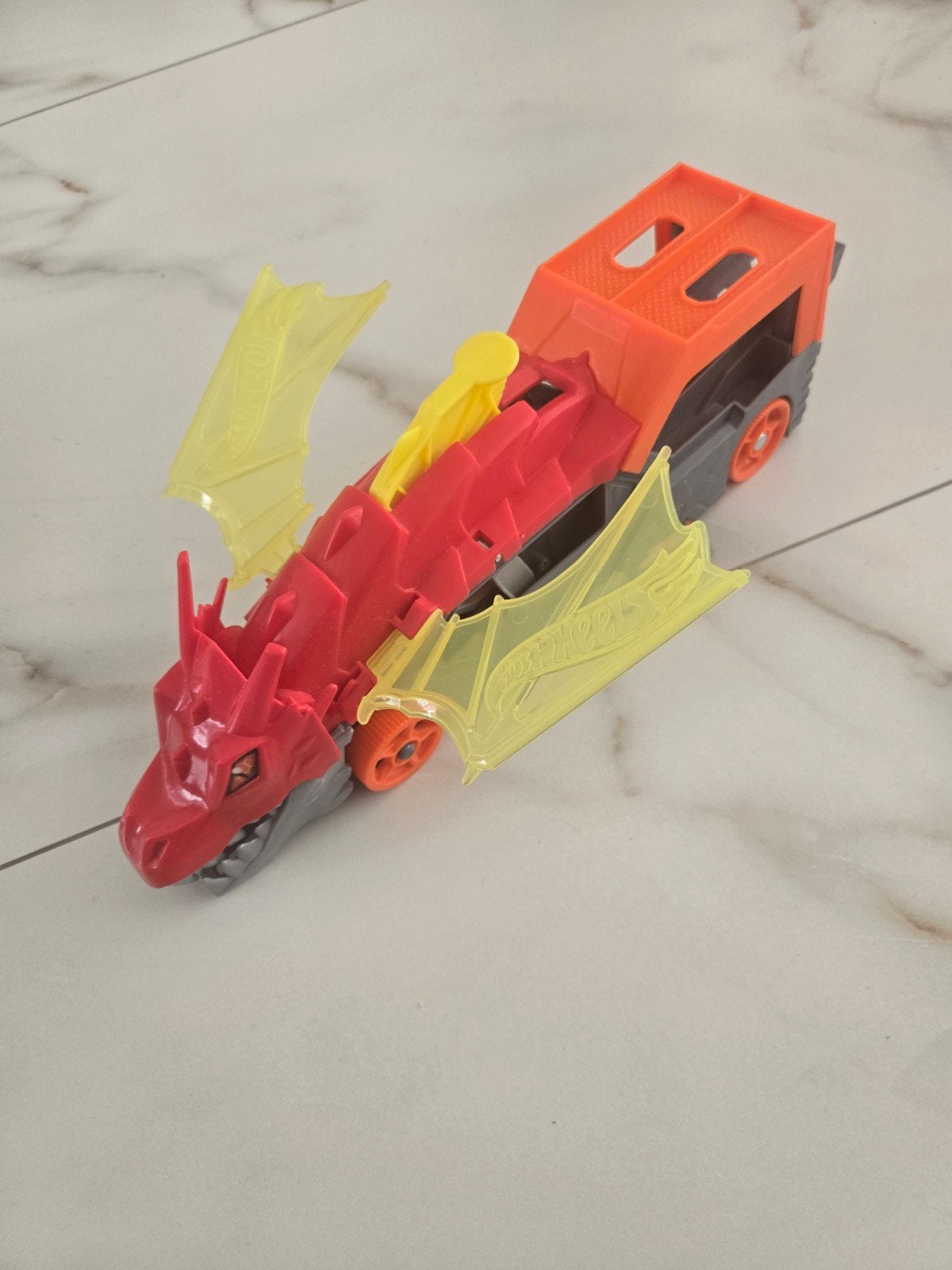 Hot Wheels Draak Launcher Speelgoed, Kinderen en Baby's, Speelgoed | Overig, Zo goed als nieuw, Jongen, Ophalen