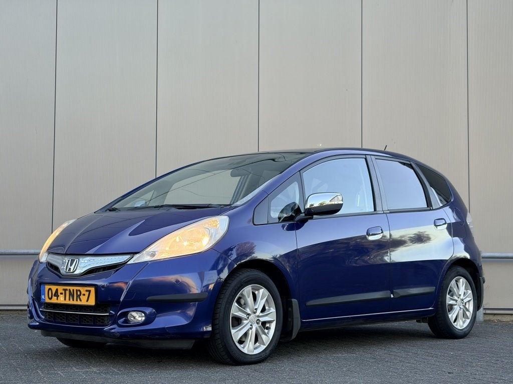 Honda Jazz 1.4 Hybrid - automaat - pano - airco - nap! - nav, Auto's, Automaat, Euro 5, Stof, Gebruikt