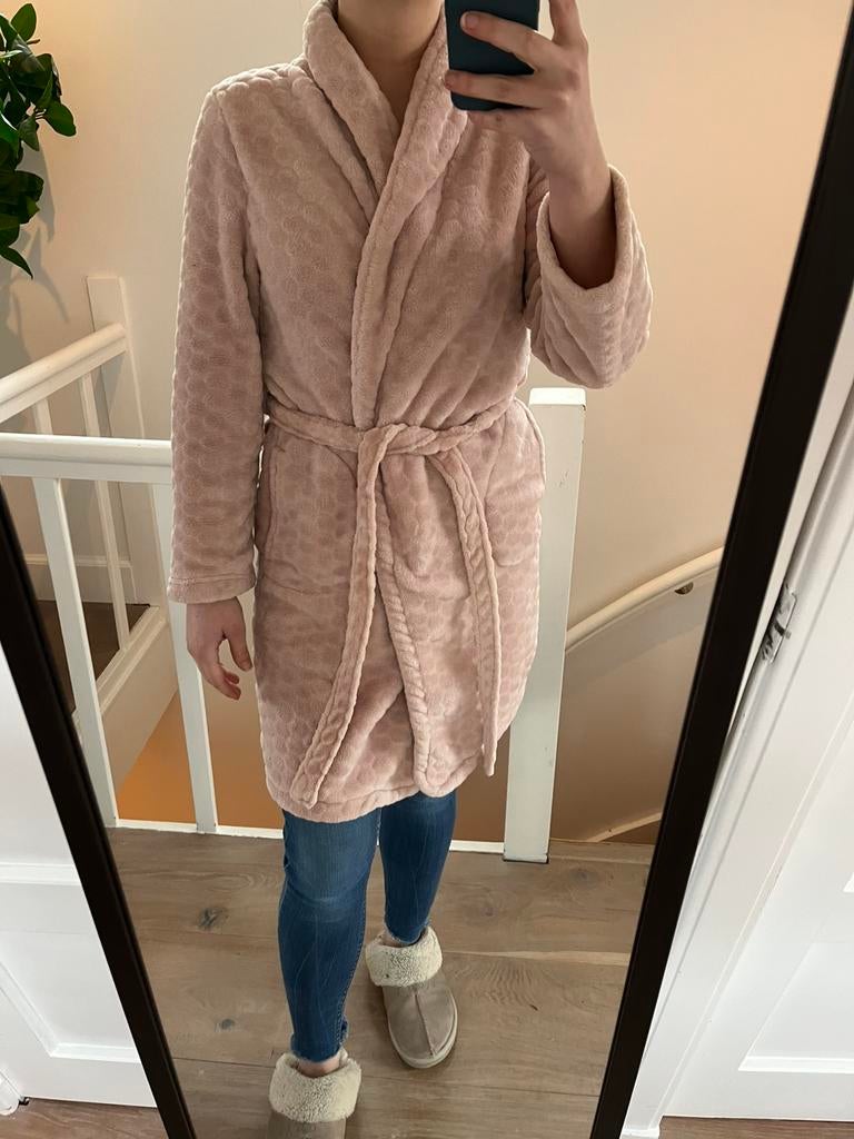 Roze badjas Hunkemöller maat S / 36, Kleding | Dames, Ophalen, Zo goed als nieuw, Maat 36 (S)