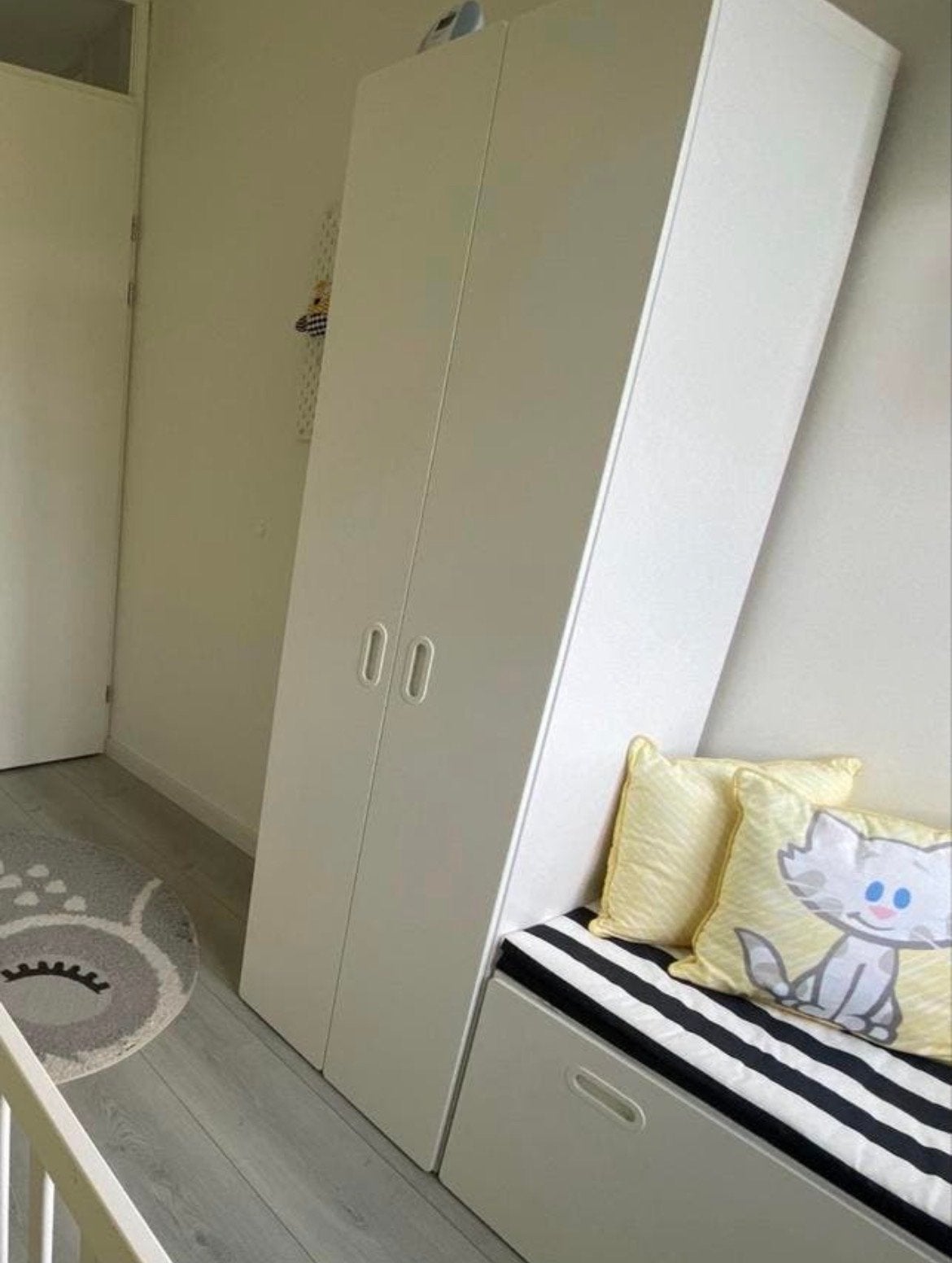 IKEA Smastad Stuva kast 180 cm hoog met roedes en lades, Ophalen, 50 tot 70 cm, 105 cm of meer, Zo goed als nieuw
