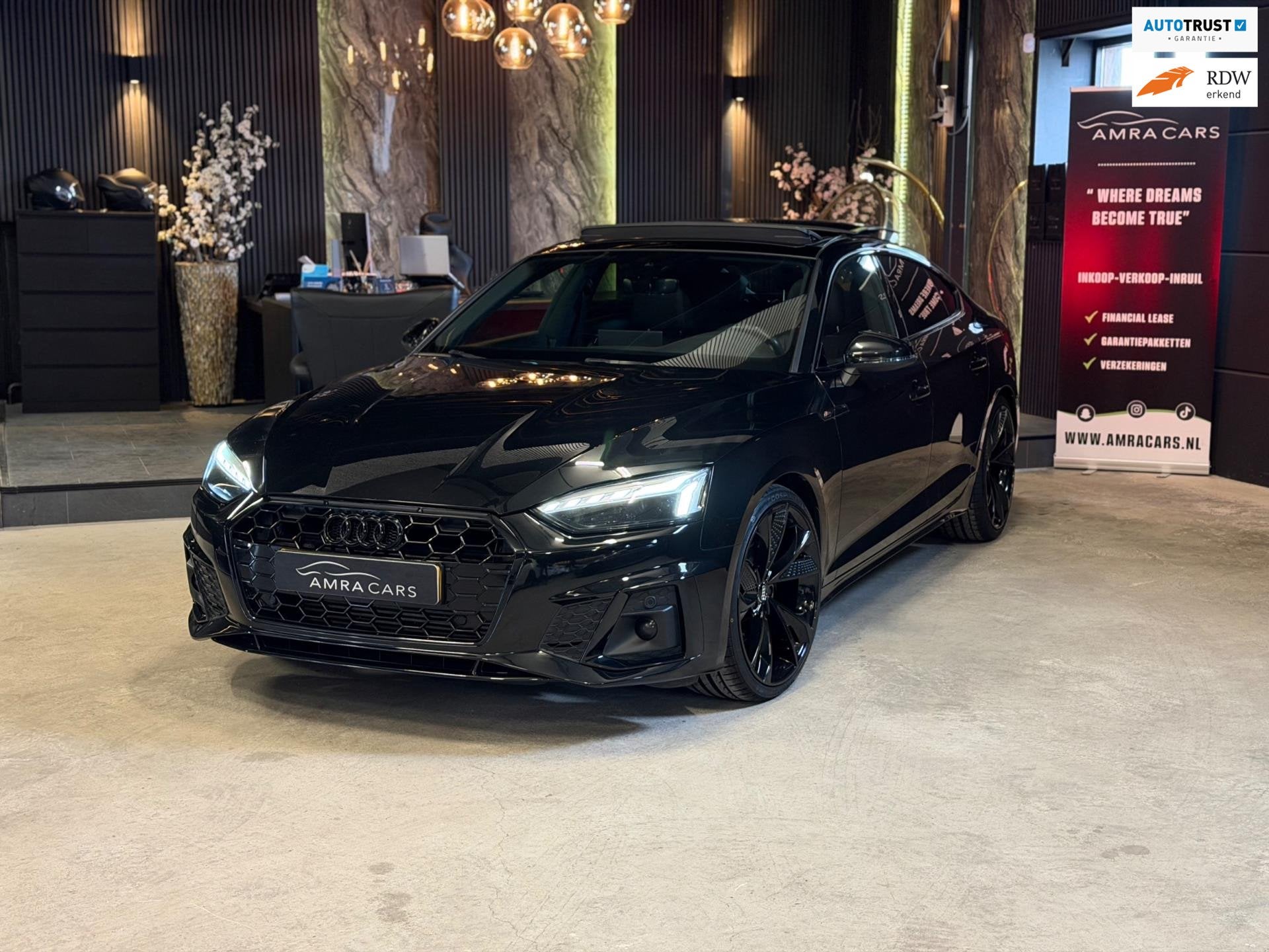 Audi A5 Sportback 40 TFSI 3X S-Line|PANO|BOMVOL!, Auto's, Gebruikt, Euro 6, 1984 cc, 1465 kg