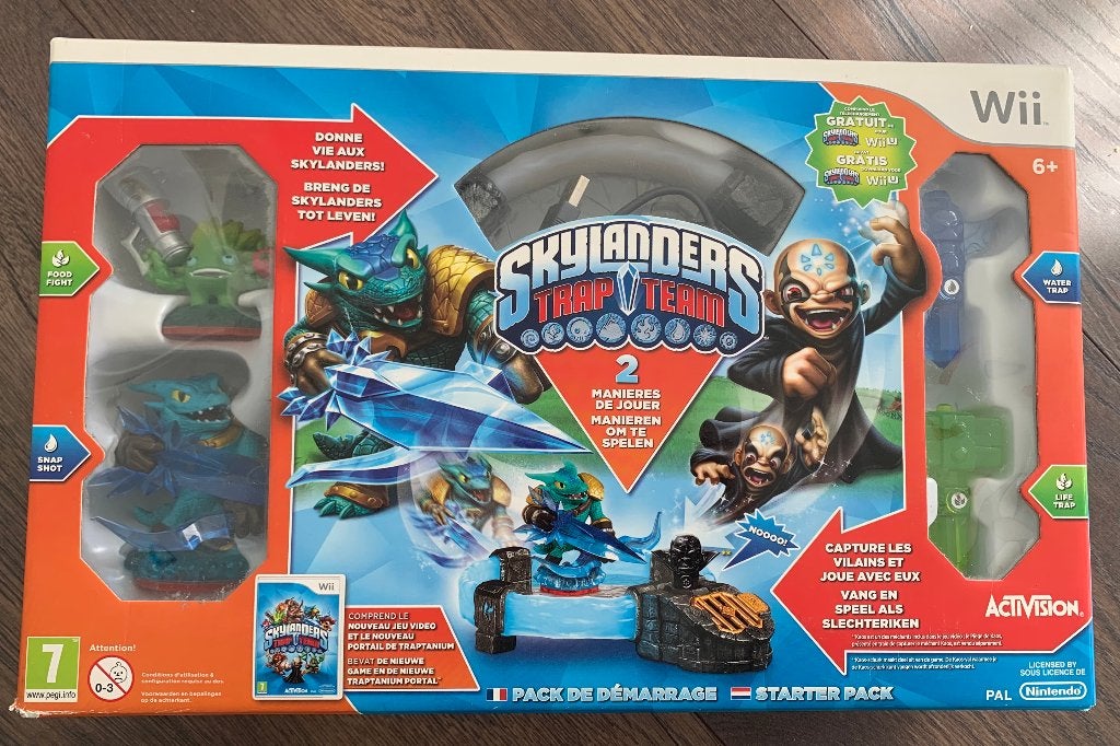 Nintendo Wii Skylanders Trap Team Starter pack, Avontuur en Actie, Ophalen of Verzenden, Vanaf 3 jaar, 2 spelers