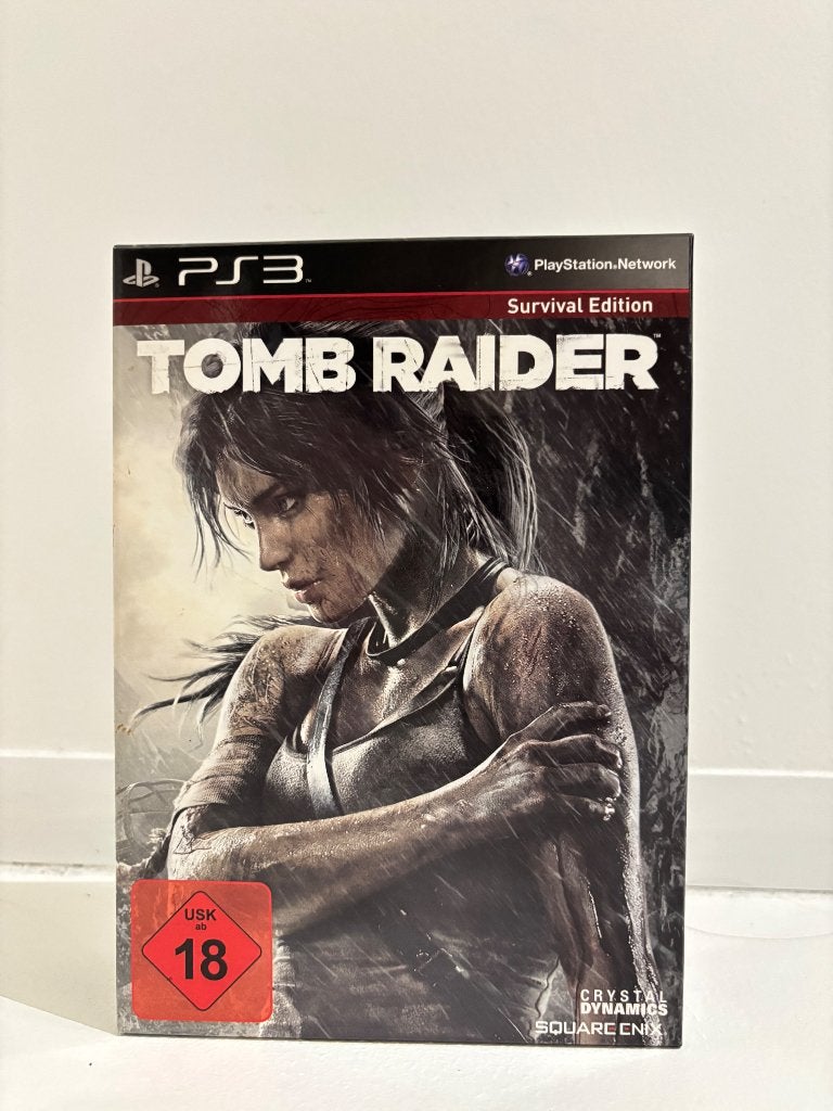Tomb Raider Survivor Edition Ps3 (Duits), Vanaf 18 jaar, 1 speler, Zo goed als nieuw, Eén computer