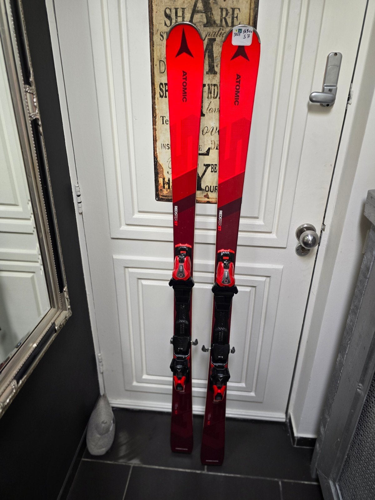 2025 163 ATOMIC REDSTER S7 SL SKIS VOOR KENNERS GEVORDERD, 160 tot 180 cm, Ophalen of Verzenden, Zo goed als nieuw, Carve