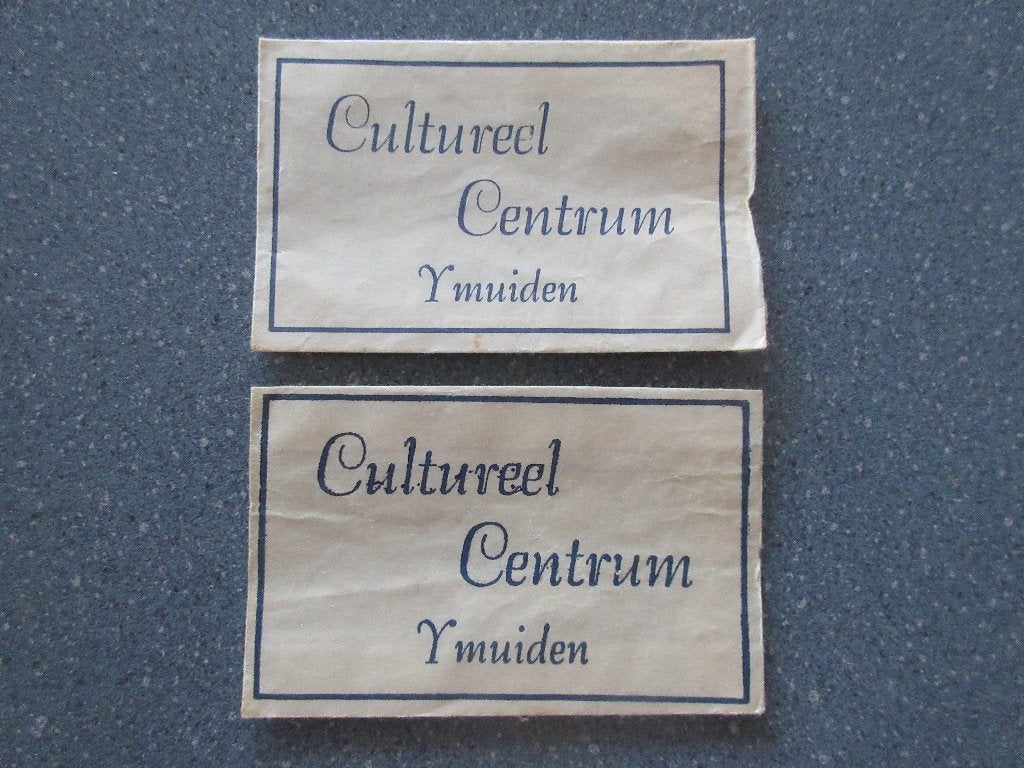 2 x IJmuiden, Cultureel Centrum, Verzenden, Nederland