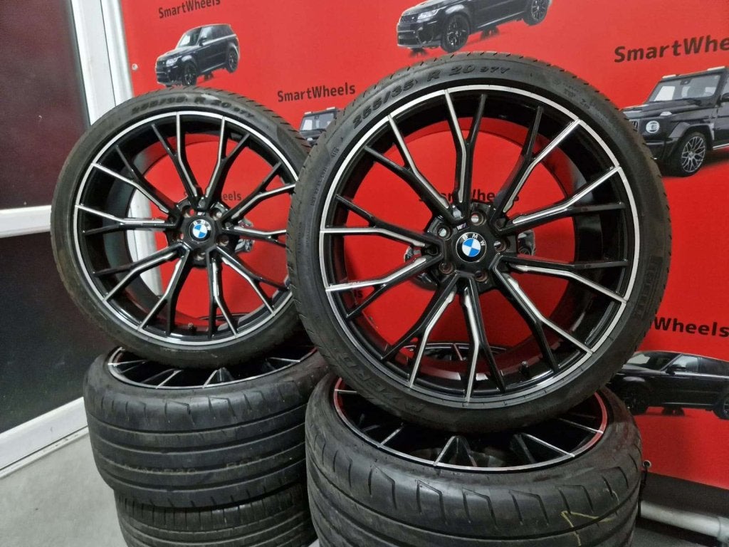 20 inch BMW BREEDSET 669 M G30 G31 VELGEN EN BANDEN, Niet ingevuld, 245 mm, Banden en Velgen, Niet ingevuld