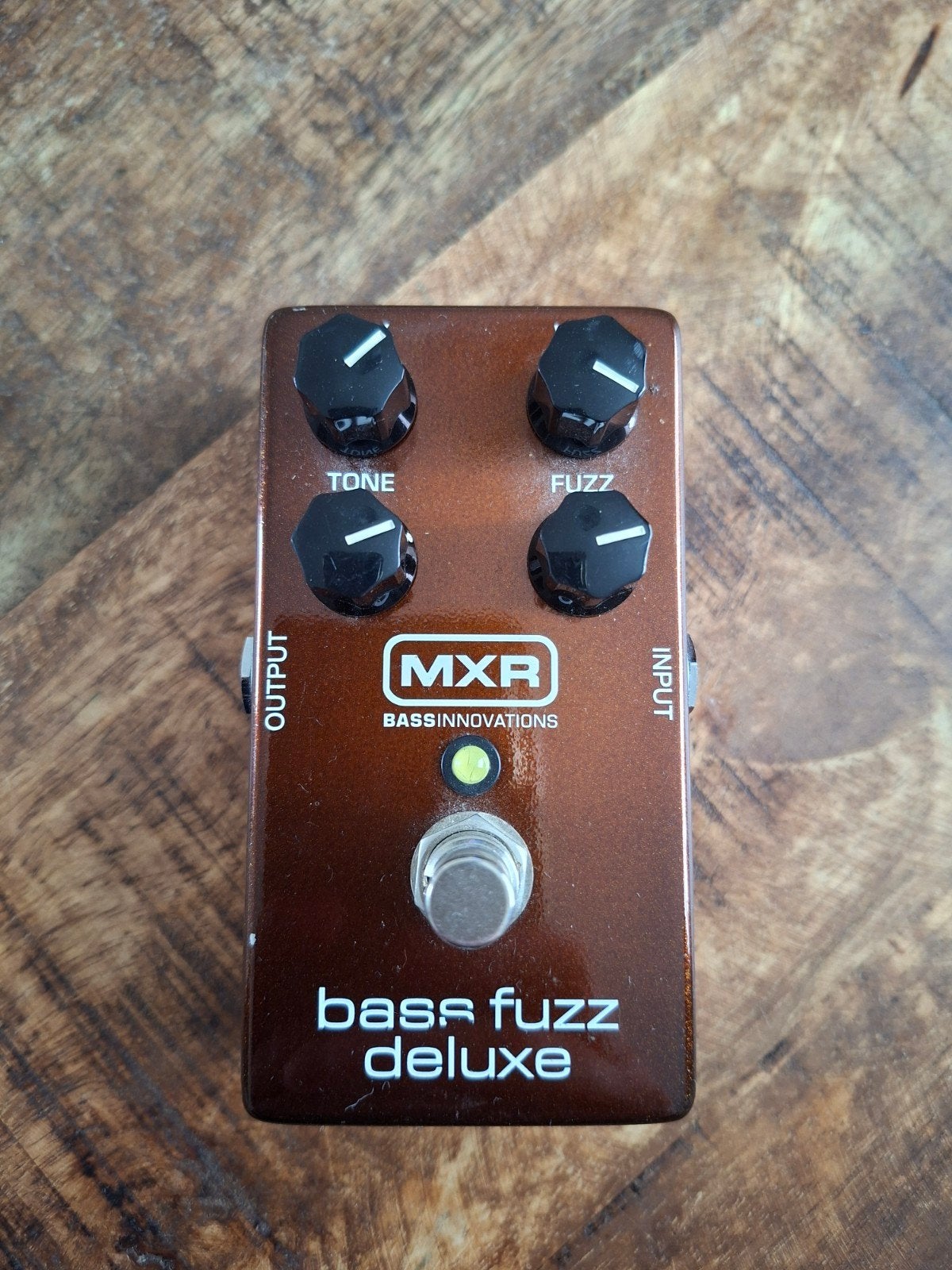 MXR Bass Fuzz Deluxe M84 effectpedaal, Muziek en Instrumenten, Effecten, Ophalen of Verzenden, Gebruikt, Distortion, Overdrive of Fuzz