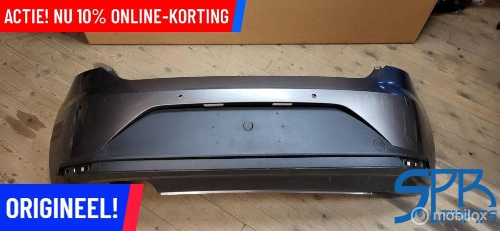 ACHTERBUMPER SEAT LEON 5F FR Bumper 5F0807417B 5F0807421B, Auto-onderdelen, Verlichting, Seat, Gebruikt, Ophalen of Verzenden