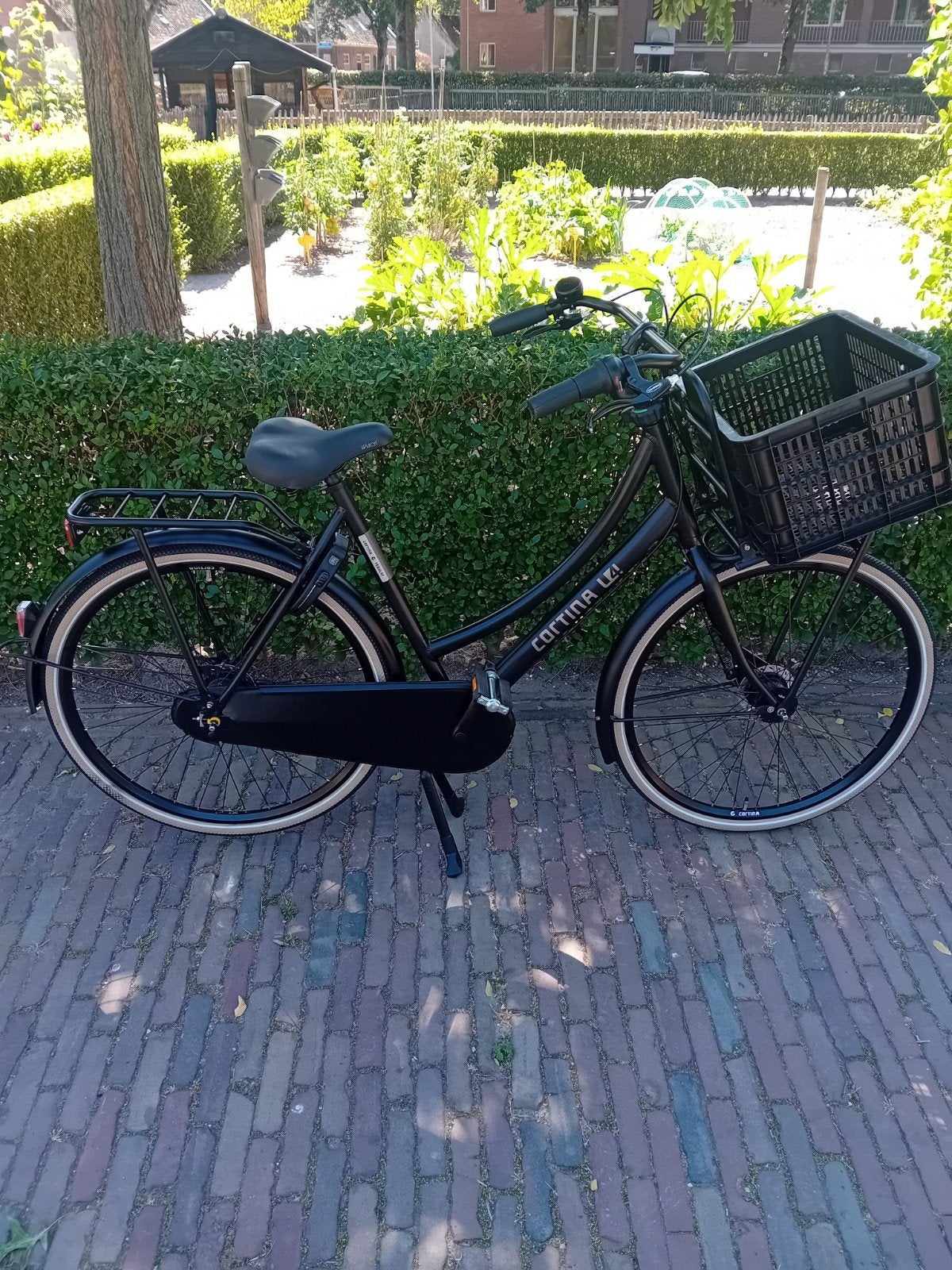 Cortina U4 Transport Damesfiets - 7 versnellingen, Gebruikt, Velgrem, Versnellingen, 56 cm of meer