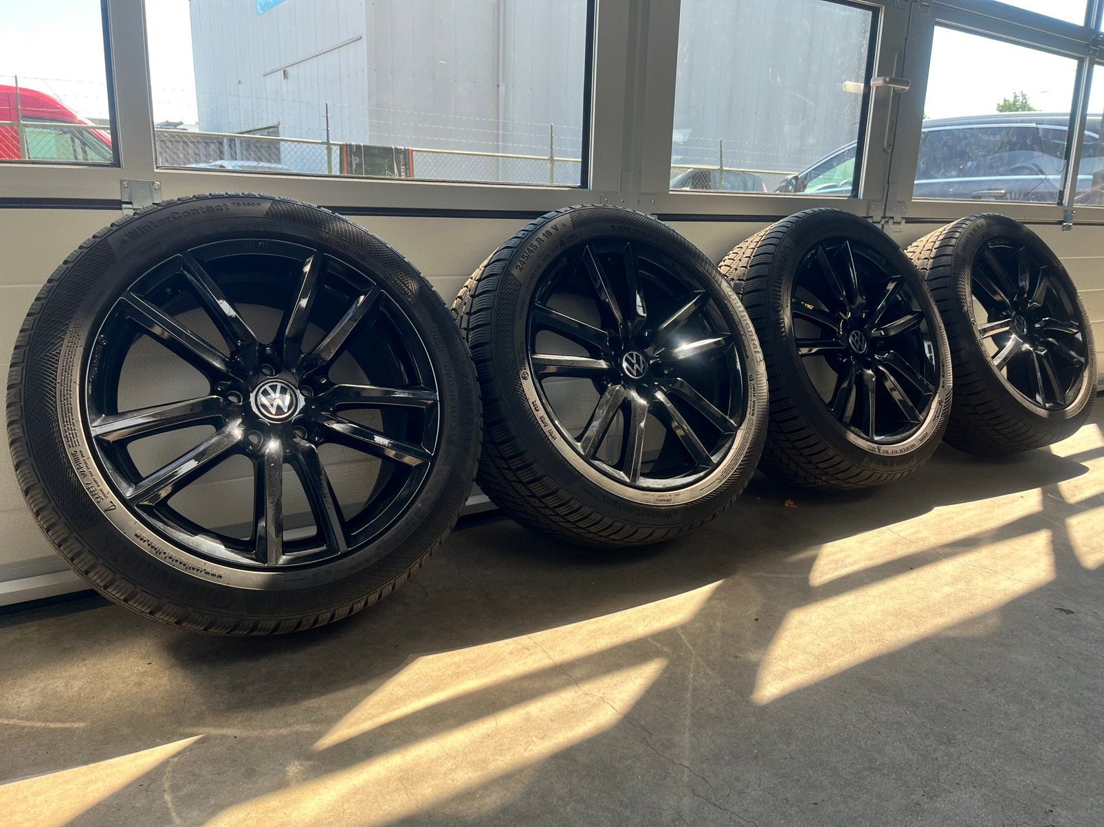 Set 18 inch Pretoria look Volkswagen 5x112, 18 inch, Velg(en), Personenwagen, Gebruikt