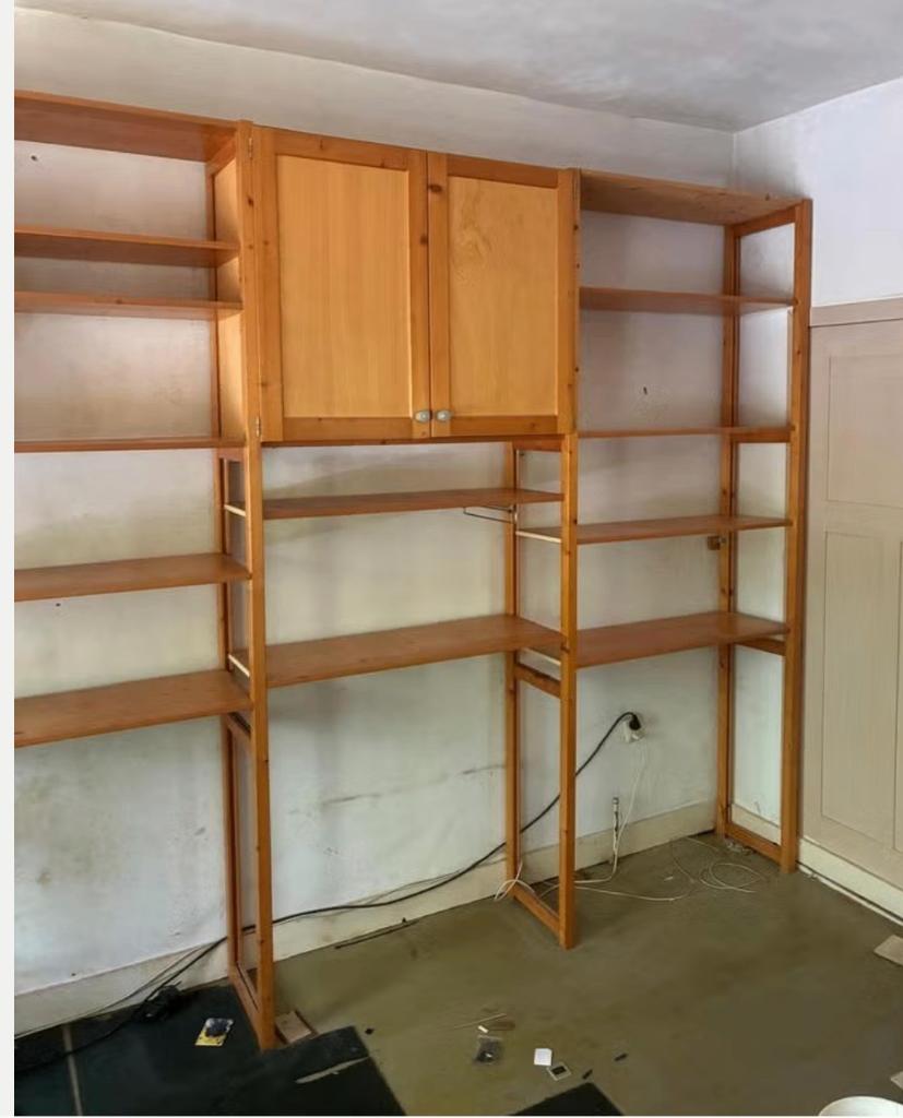 Lundia kast wandmeubel boekenkast, Ophalen, 200 cm of meer, ., 200 cm of meer