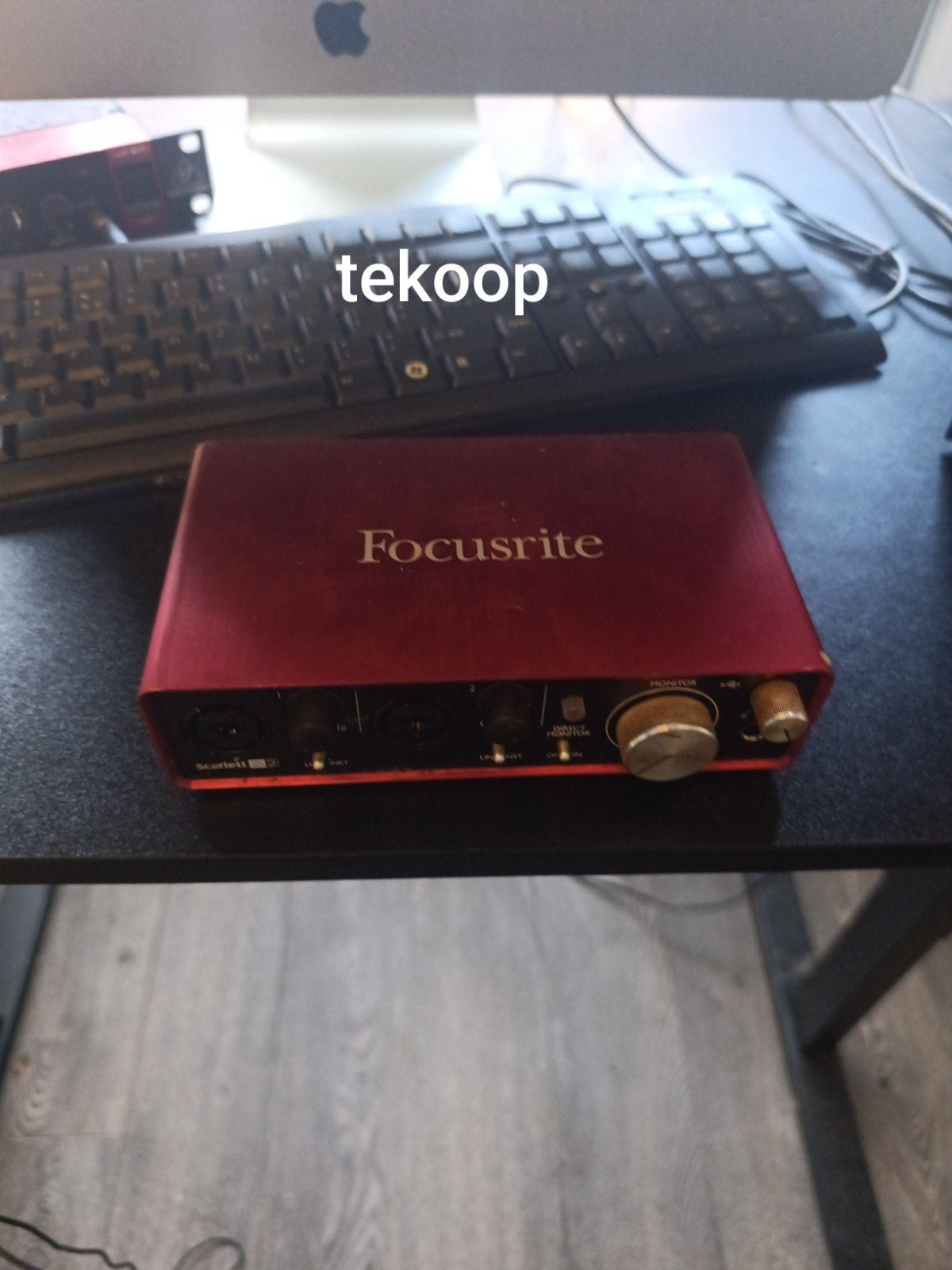 Focusrite audio interface, Ophalen, Zo goed als nieuw