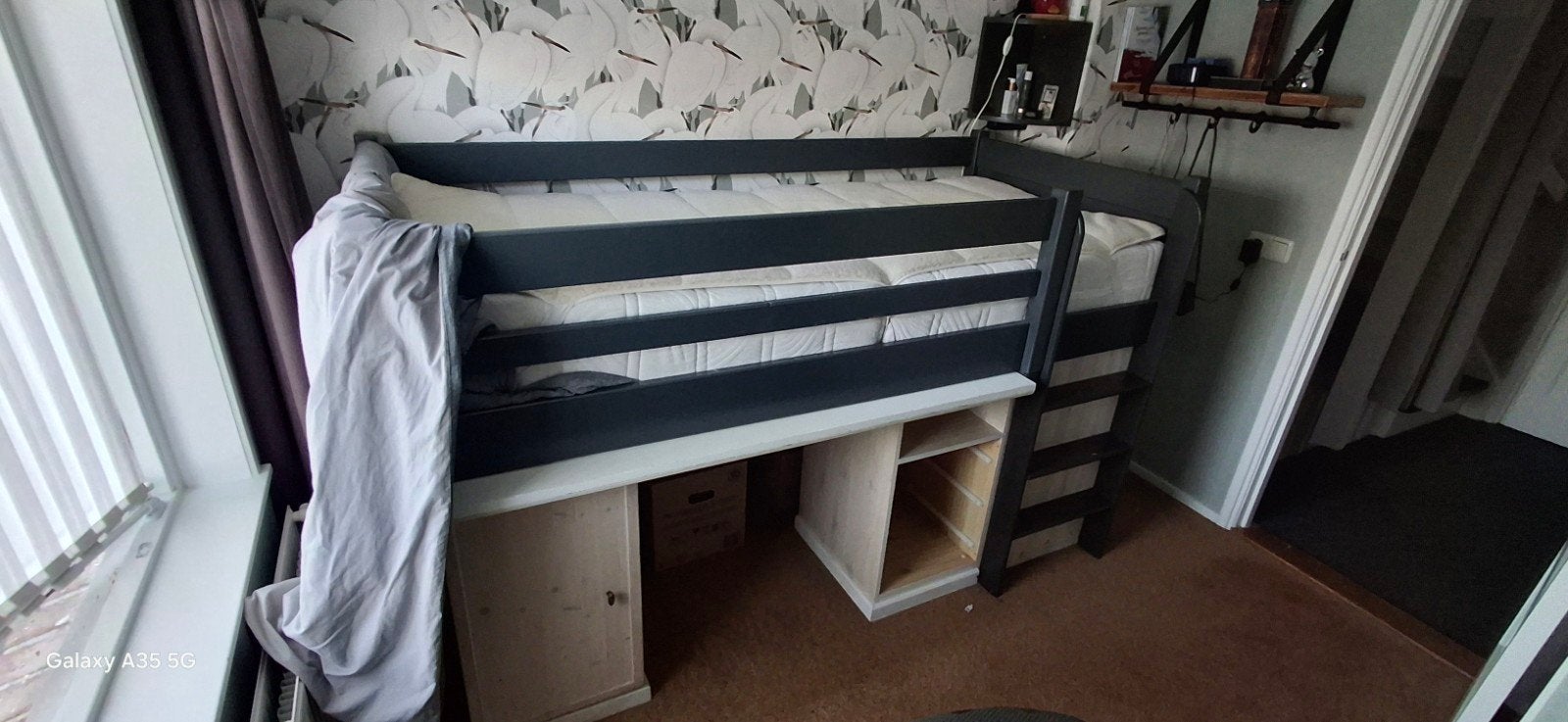 half hoogslaper, Ophalen, Gebruikt, Eenpersoons, Minder dan 160 cm