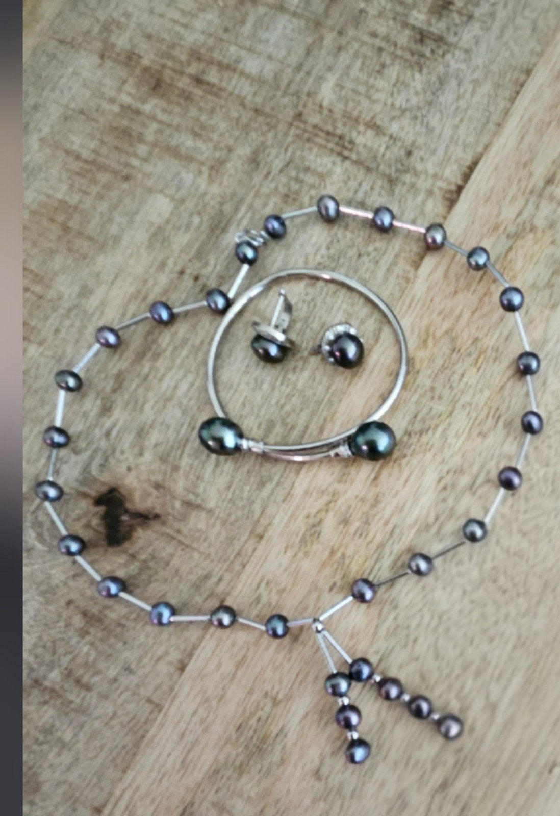 Zilveren sieraden set, Verzenden, Zo goed als nieuw, Zilver, Zilver